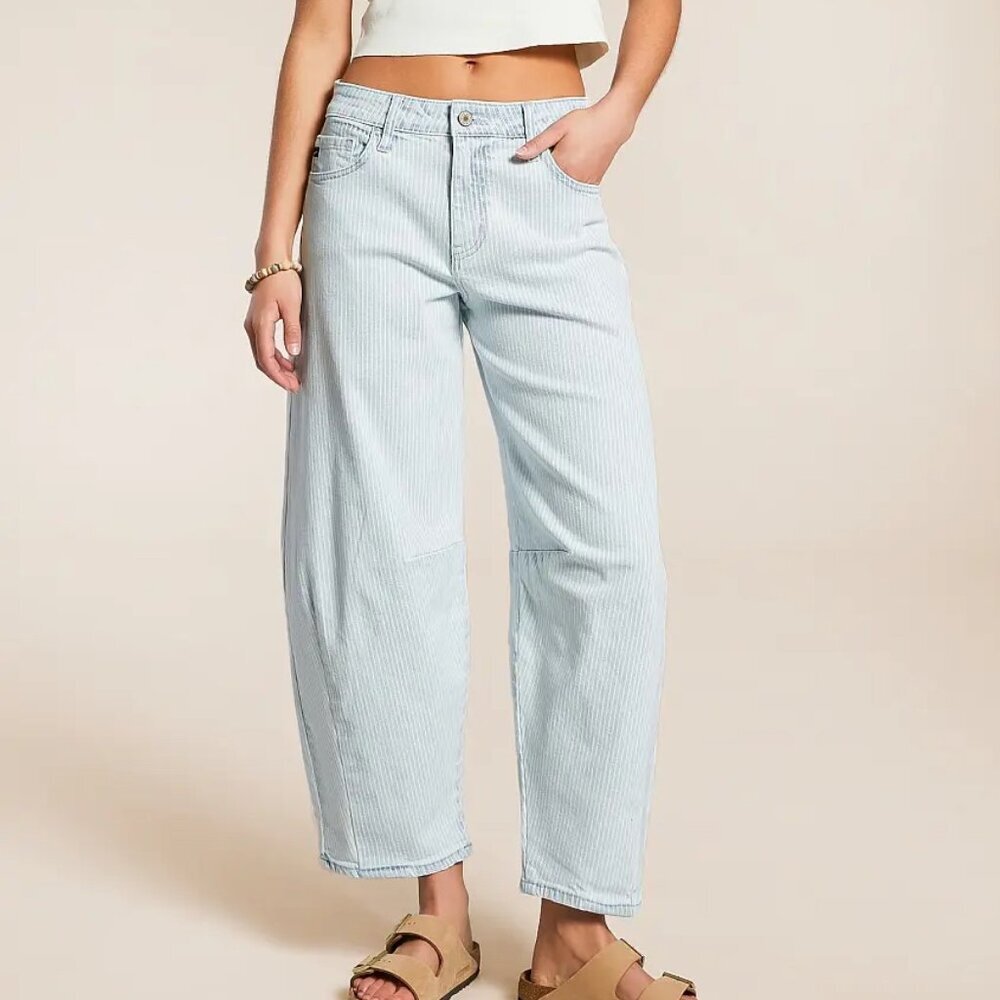 Kancan Horseshoe Striped Stretch Jean Size - 30 NWT